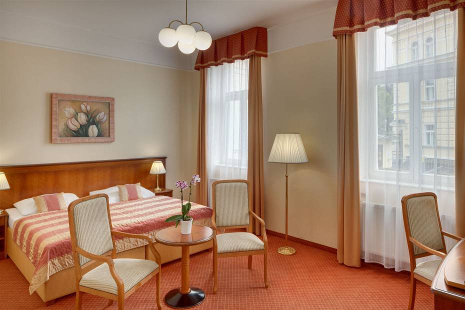 Marienbad, Hotel Zentralbad - Die Zimmer