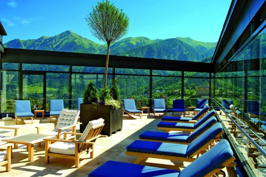 Bad Gastein, Hotel Salzburger Hof - Sonnentereasse
