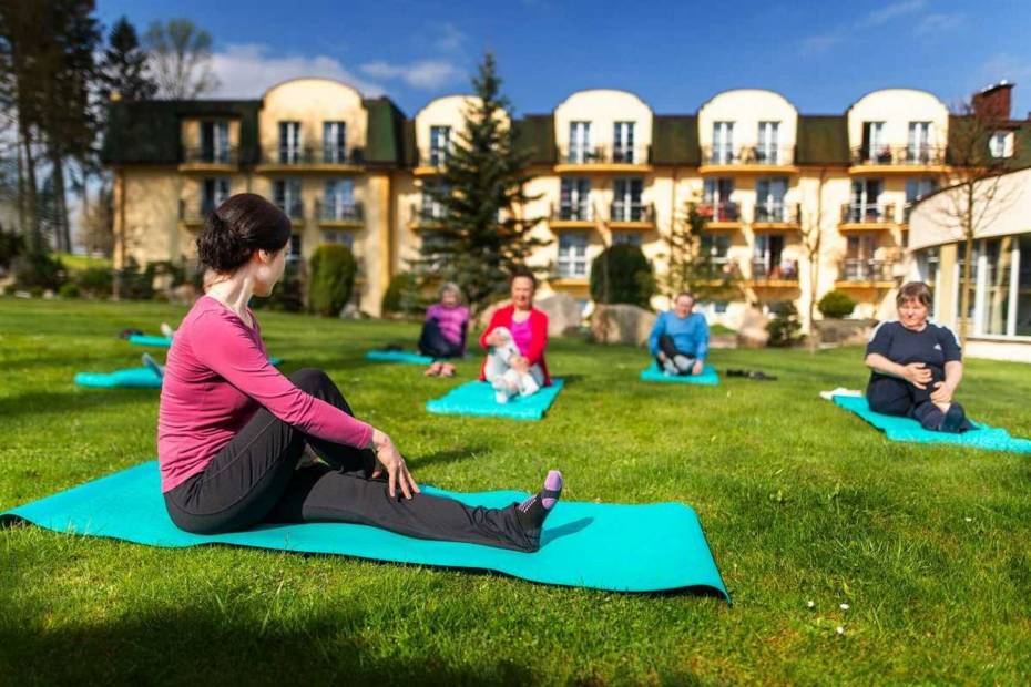 Franzensbad, Kurhotel Diana SPA - Yoga