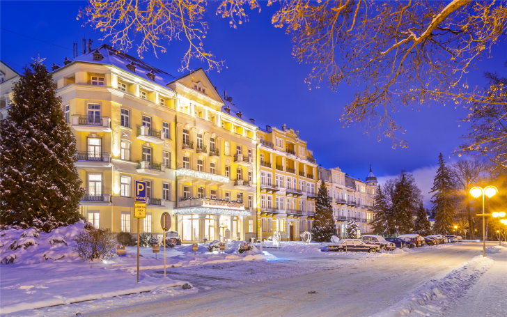 Franzensbad, Pawlik, Winter